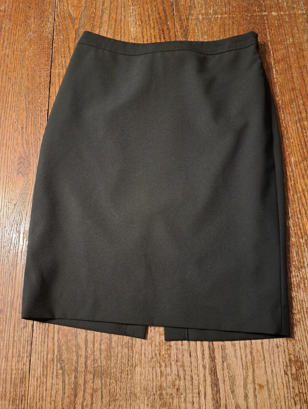 Size 0 The Limited Black Lined Side Zip Modest Mini Skirt Above The Knee